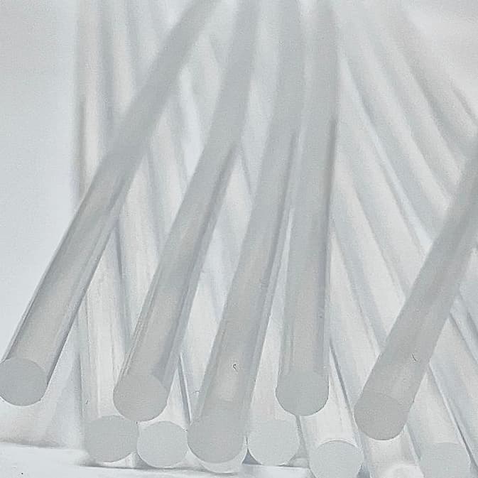 Cola Quente Fina 7mm – Bastão 30cm | Pacote 1kg ou 15 Unidades | Artesanato, EVA, Papel, Plástico e Reparos