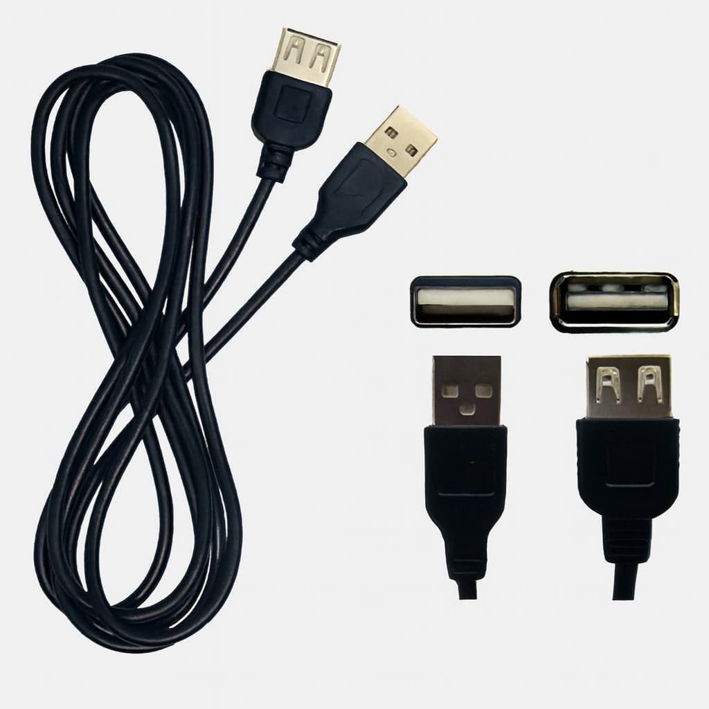 Cabo 1.2M Extensor USB Macho-Fêmea