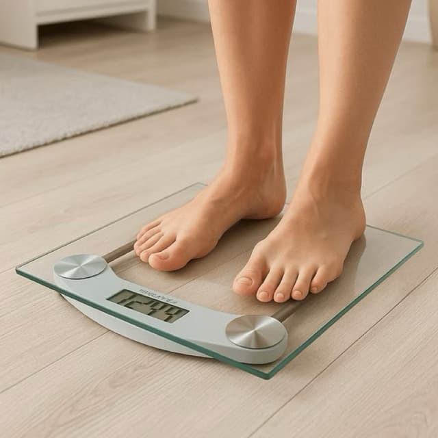 Balança Digital Corporal Vidro Temperado a Pilha até 180kg Balança de Banheiros
