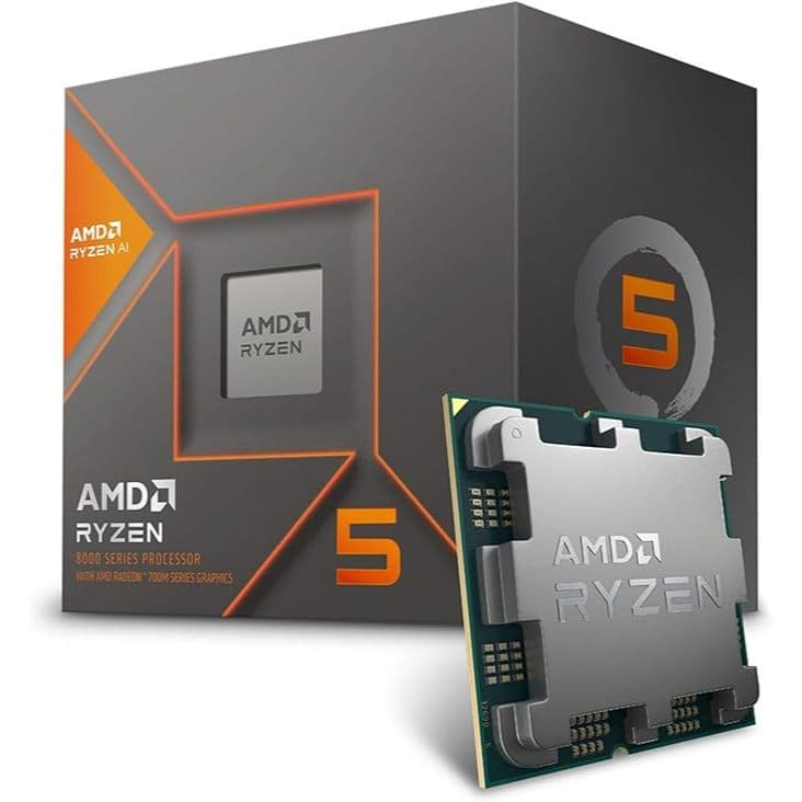 Processador Ryzen 5 8600G 4.3GHz (5.0GHz Max) 100-100001237BOX