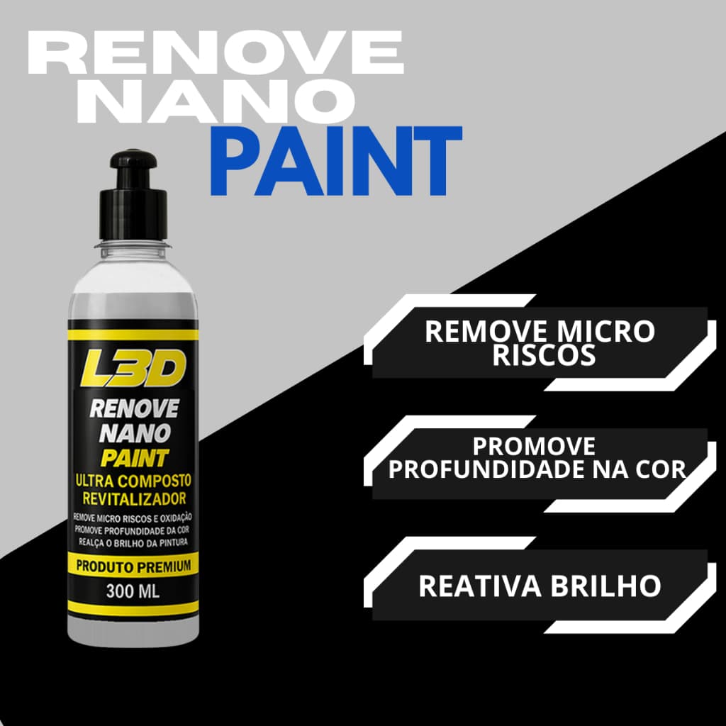 Paint L3D Cera Polidora Restaurador de Brilho