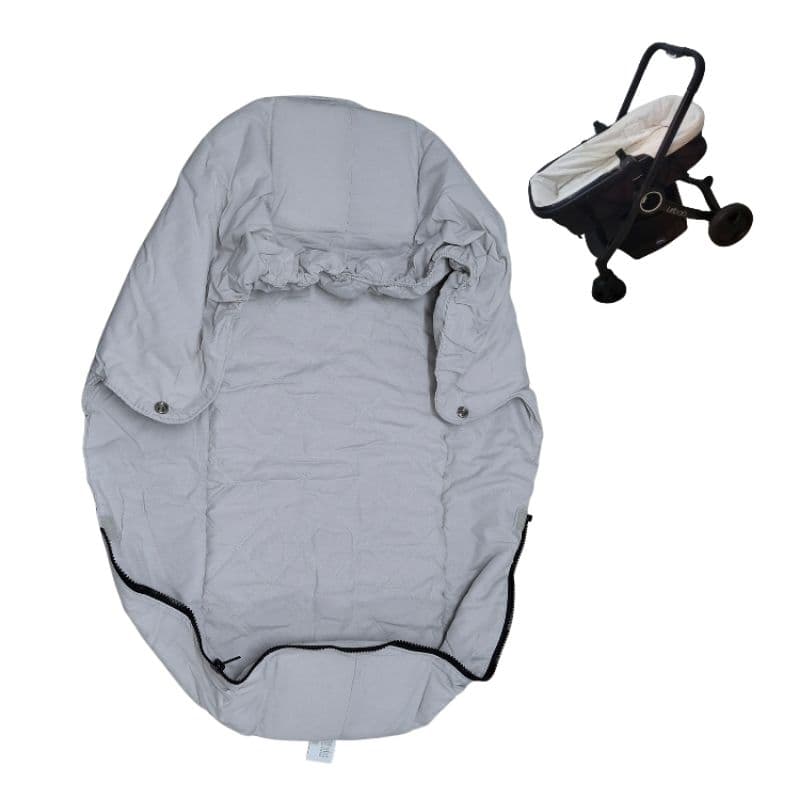 Forro Acolchoado Carrinho Urban Plus Chicco Nude