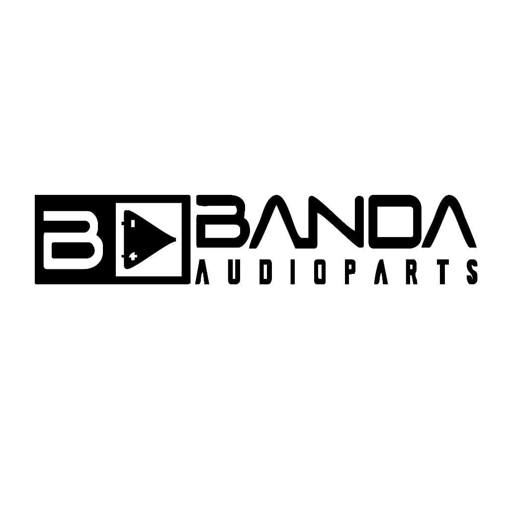 Adesivo Banda Áudio Parts - Pequeno - Adesivos Som Automotivo Módulo Potência