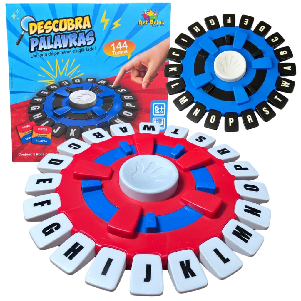 Jogo Tabuleiro Stop Com Temporizador 36 Cartas + De 144 Temas Educativo