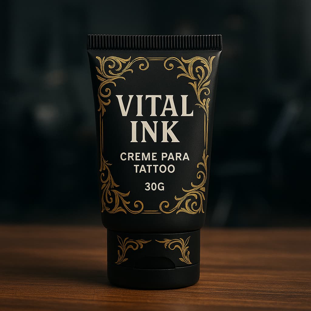 Creme Para Tattoo Vital Ink | Pós-Tatuagem | Regenerador com Vitamina D