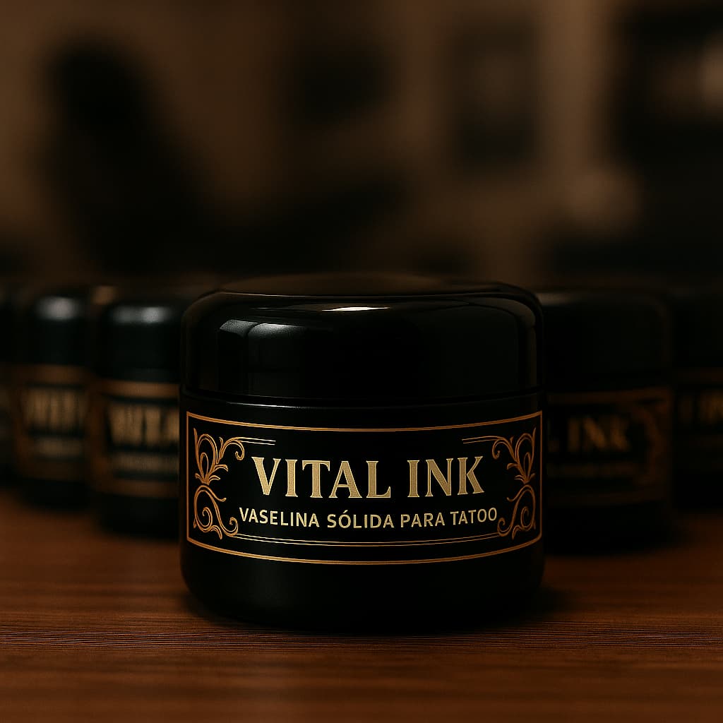 Vaselina Tattoo Vital Ink – Deslizamento Perfeito Para Aplicação