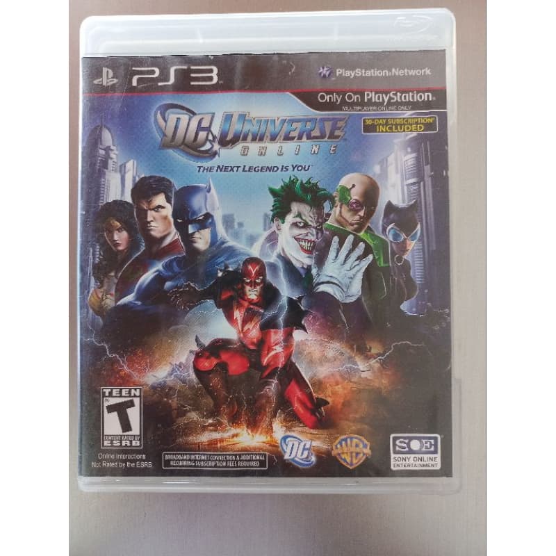 Jogo DC Universe para PS3, PlayStation 3