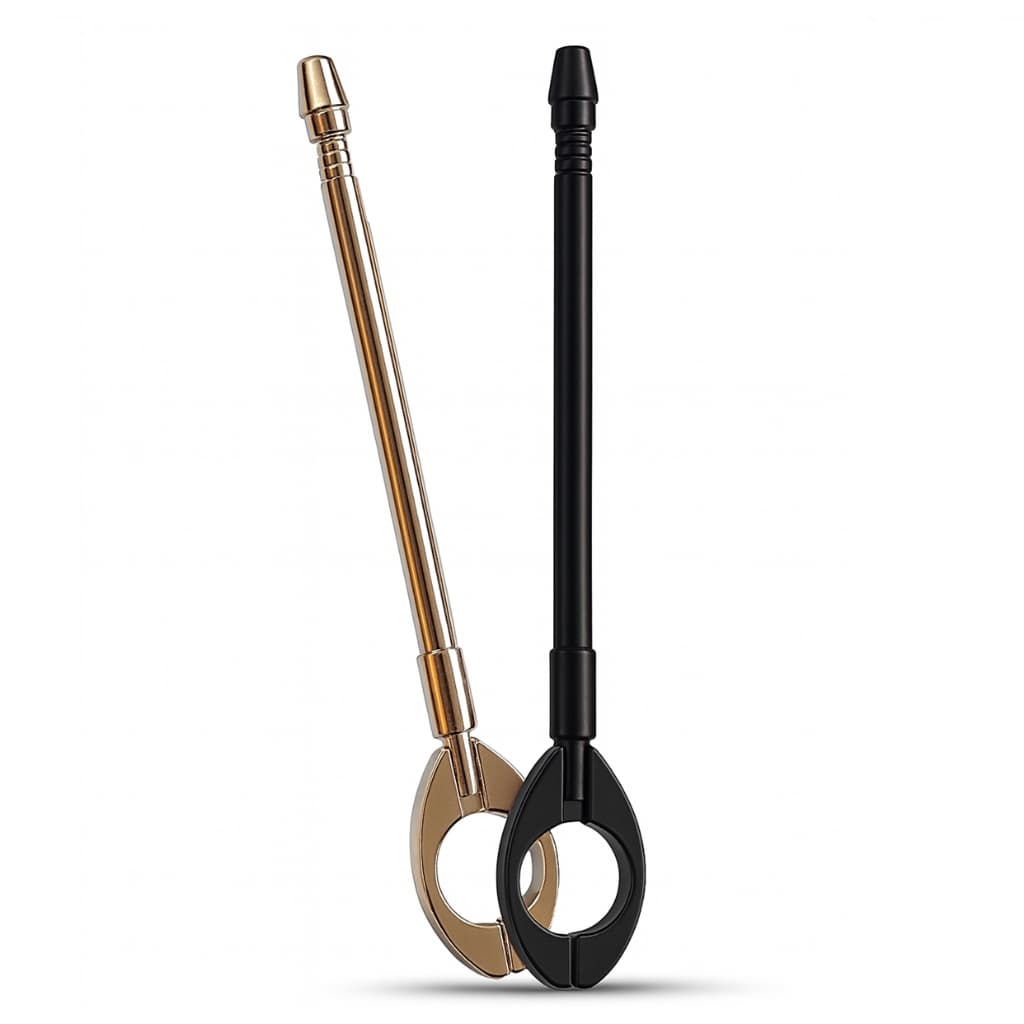 Antena Corta Pipa Moto Retrátil Anti Cerol Aço Inox Guidão