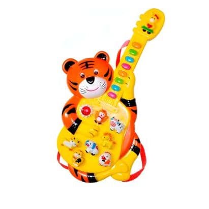 Brinquedo Minha Guitarrinha Infantil Baby Tigre