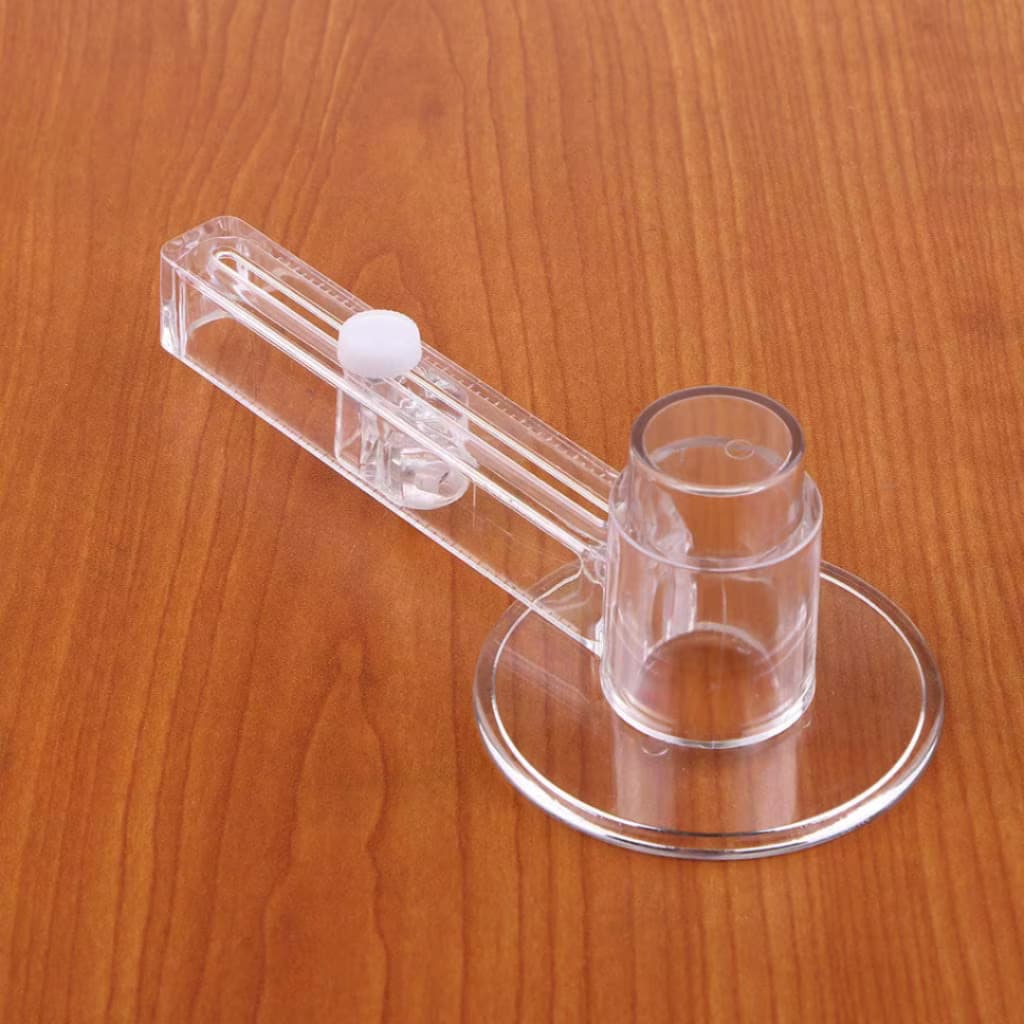 Cortador Circular de Papel 360° em Acrílico – Corte Preciso de 25/32/37/44/58 mm para Artesanato e DIY