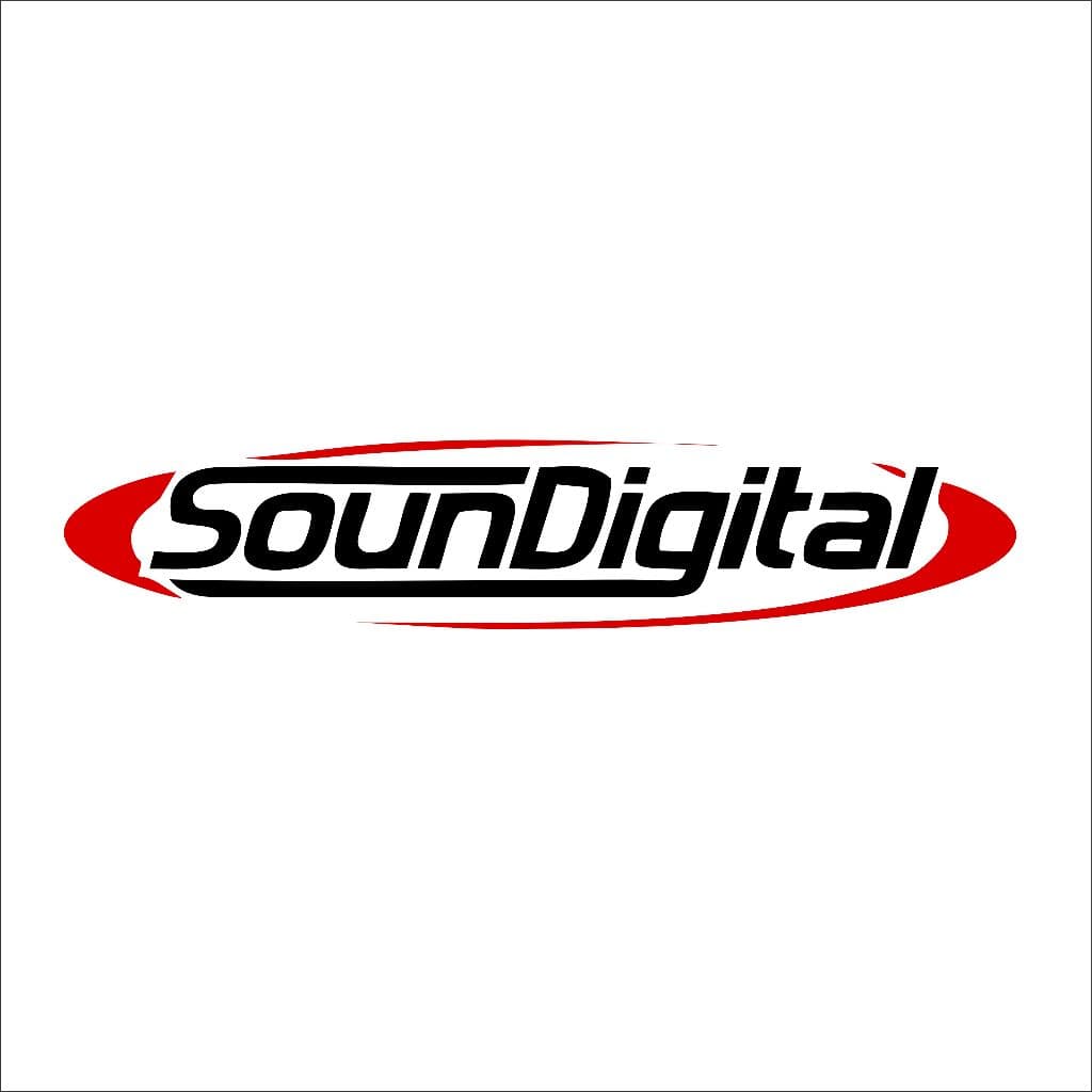Adesivo Sound Digital - Pequeno - Adesivos Som Automotivo Módulo Potência