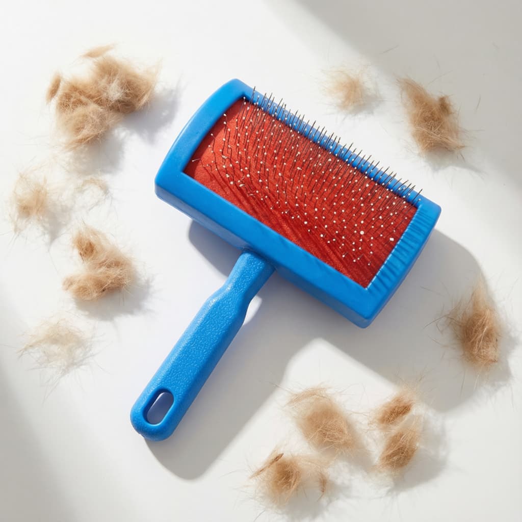 Escova Rasqueadeira Pet Removedor Tira Pelos Cães E Gatos