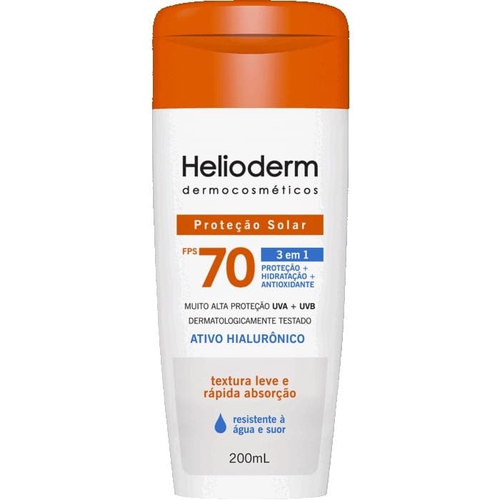 Protetor Solar Corporal FPS 70 Helioderm 200ml