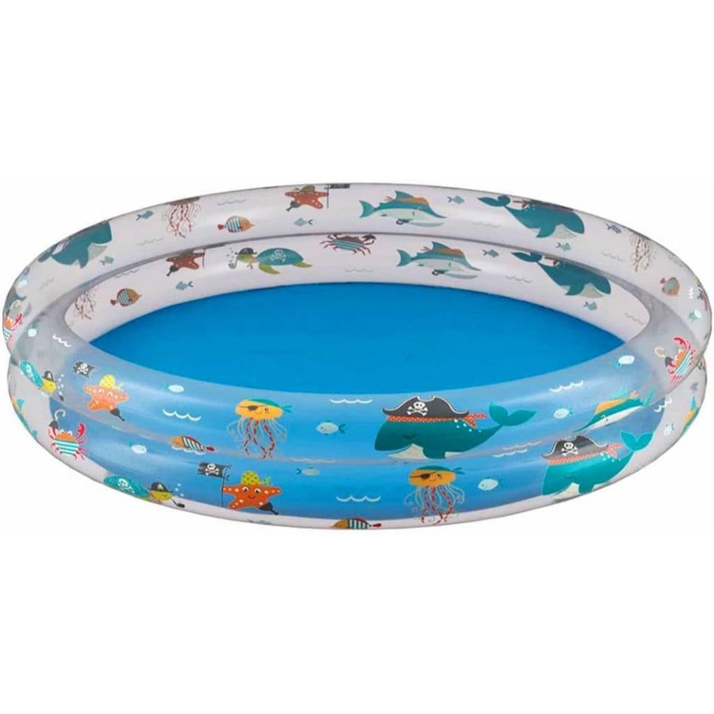 Piscina Banheira Inflável Infantil Redonda 180 Litros Mor Bebê Criança Quintal Verão Portátil