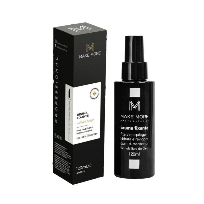 Bruma Fixadora Hidrata e Revigora - Make More 120 ml