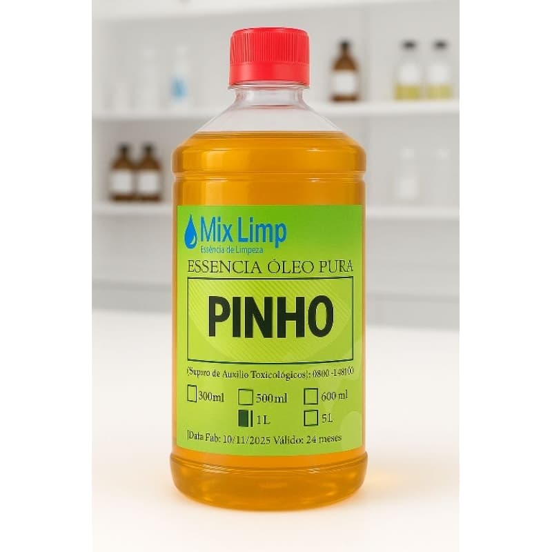 1litro essência ÓLEO fragrância PINHO  promocional pura p/produtos de limpeza em geral