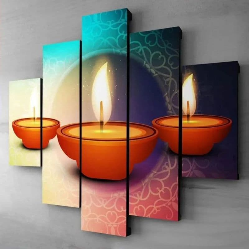 Quadro decorativo para seu lar ceia natalina!