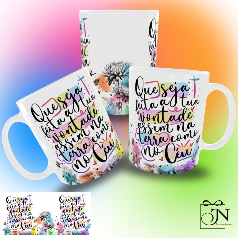 Caneca Personalizada Presente Dia Das MÃES Presente Criativo Lembrancinha Especial Mimo Personalizado Caneca Religião