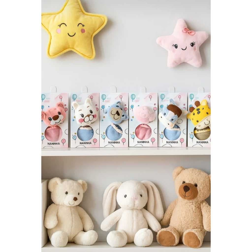 NANINHA PARA  BEBÉ +PRENDEDOR DE CHUPETA MOYSES BABY