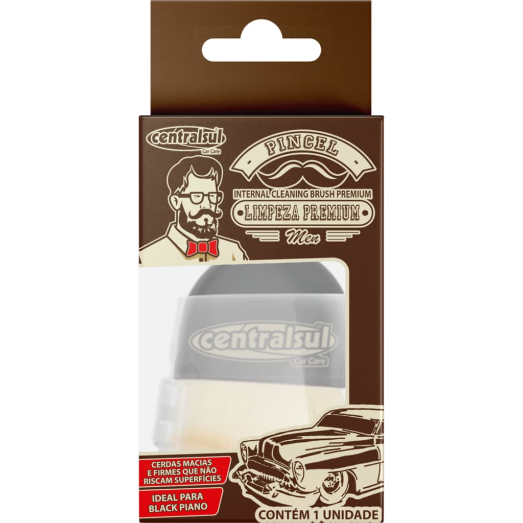 Pincel de Limpeza Premium Men