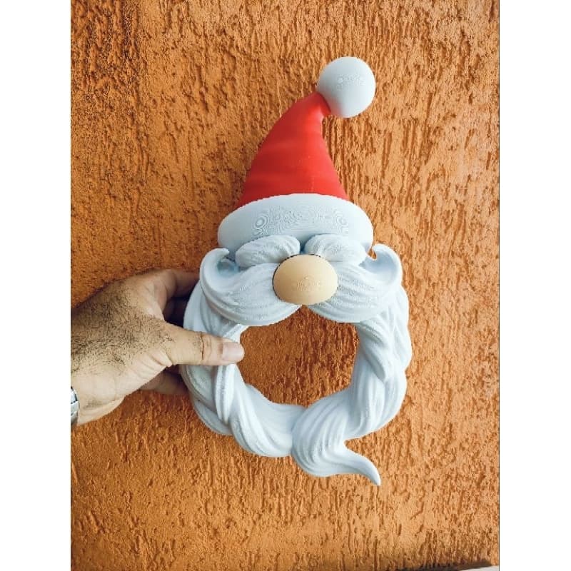 Guirlanda em Formato de Papai Noel Resistente à clica externo