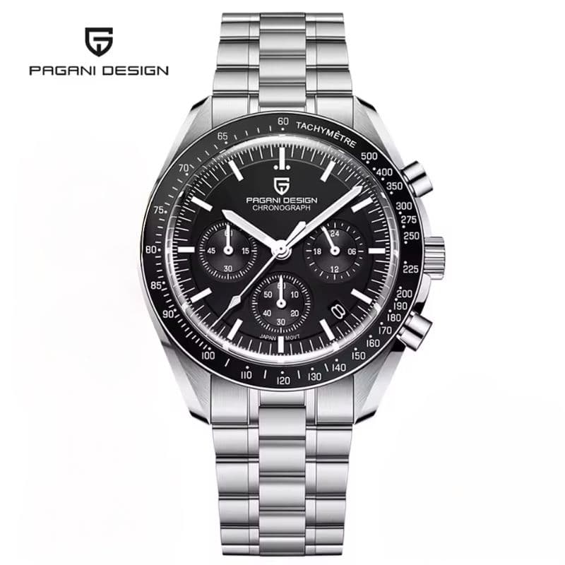 Relogio Pagani Design PD-1701 Quartzo Seiko VK63 Cronografo Pronta Entrega