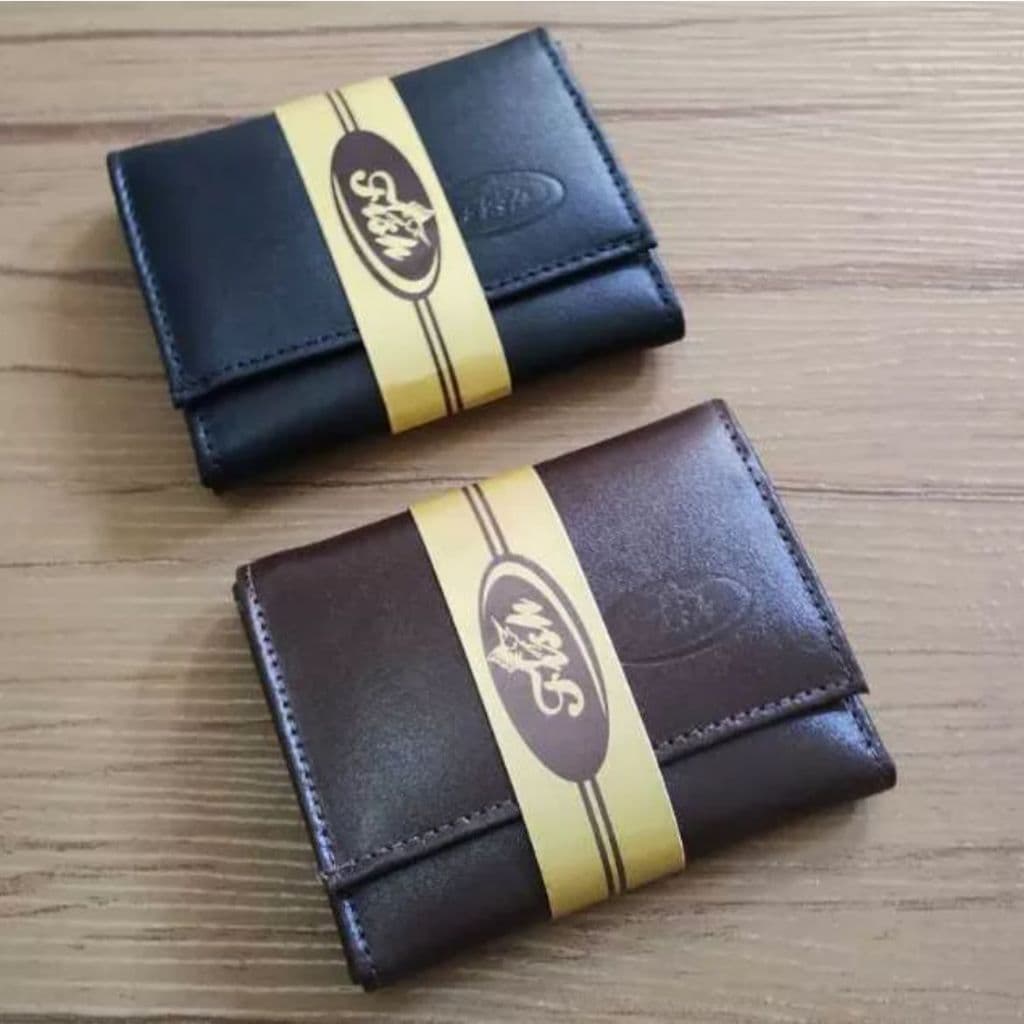 Carteira Masculina Velcro Couro Legítimo Luxo Compacta Cartões Cédulas CNH