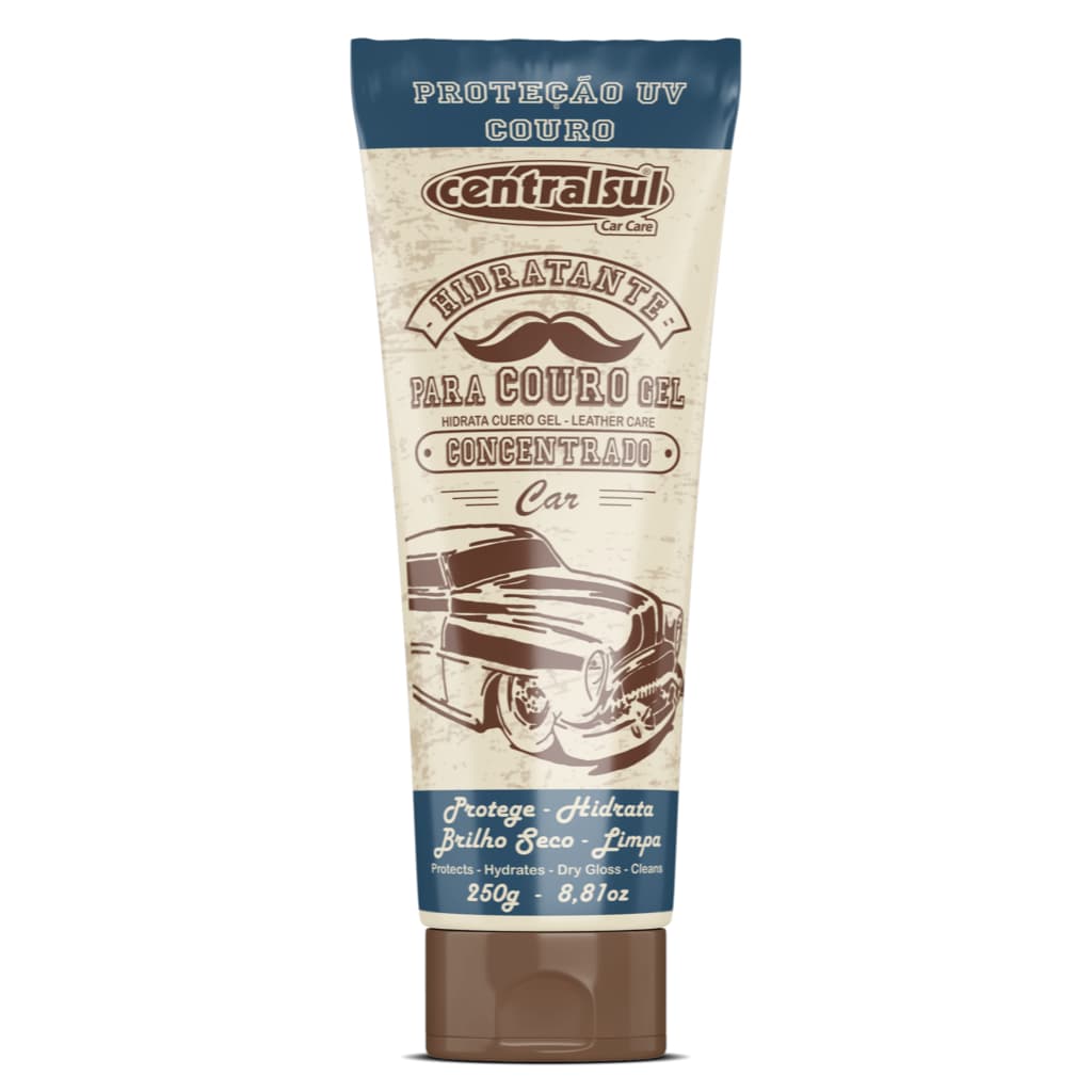 HIDRATANTE COURO MEN GEL 250G  CENTRALSUL