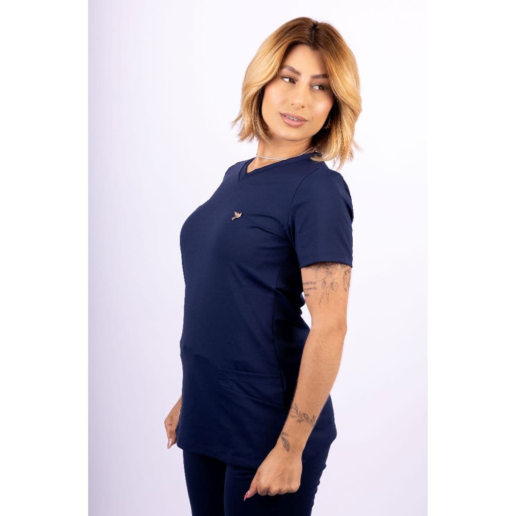 CONJUNTO FEMININO SCRUB PIJAMA CIRÚRGICO HOSPITALAR ENFERMAGEM SAÚDE E ESTÉTICA