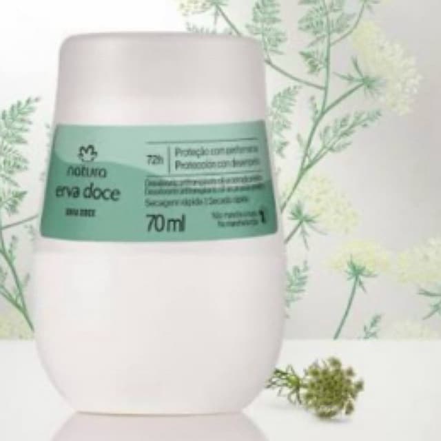 Erva Doce Desodorante Antitranspirante Roll-on 72hr Natura