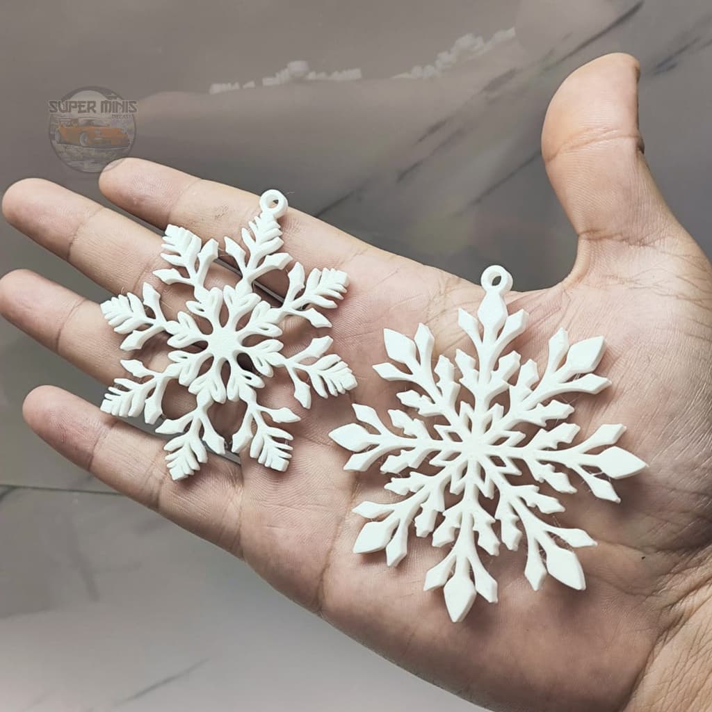 Enfeite Natal floco de neve