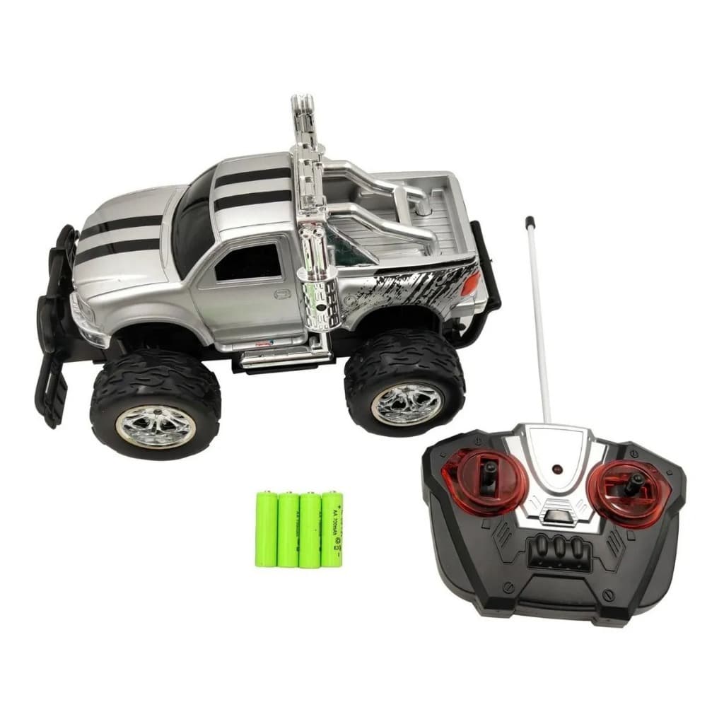 Carro Carrinho De Controle Remoto Monster Car Off Road Importway Inmetro Anatel Luzes Farol