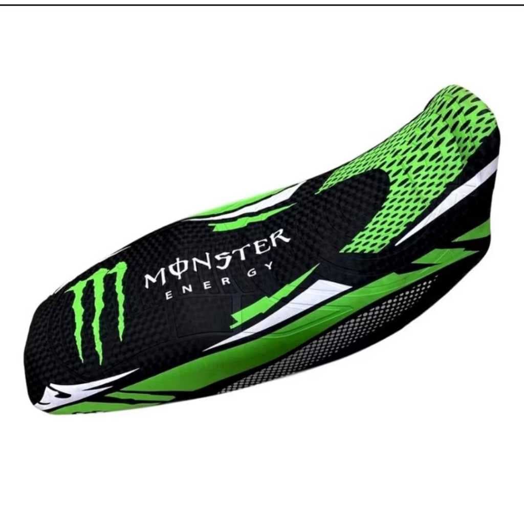 Capa de Banco Para Moto Titan Fan Start  Bros 125 150 160 Personalizada Monster