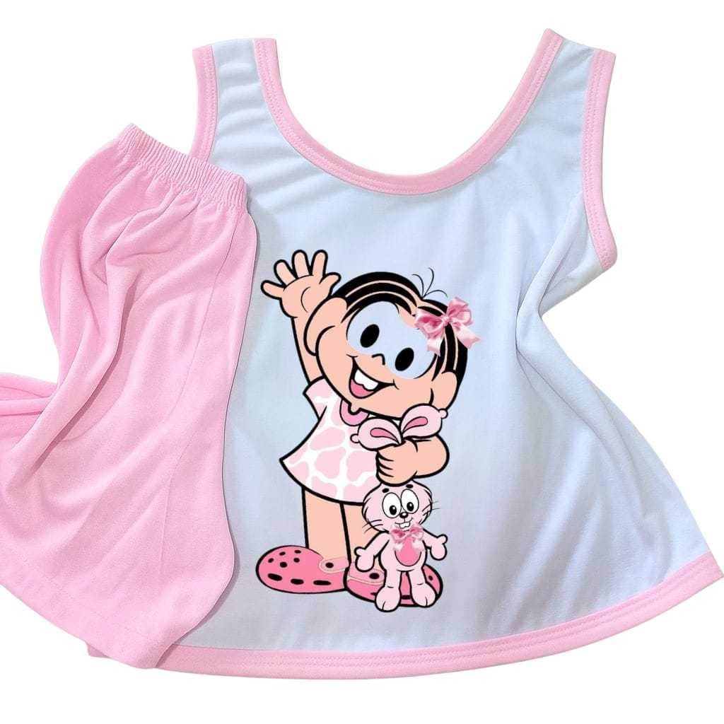 Pijama menina infantil/modelo regata