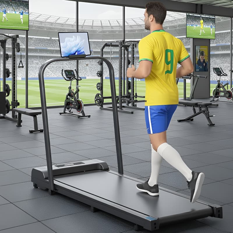 Esteira Elétrica Dobrável para Casa, 120kg,Funcionamento Silencioso, 1-12km/h-Ideal para Apartamento