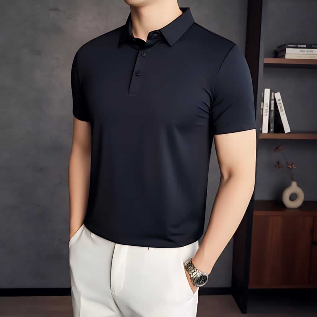 Camisa Polo Estilosa Dryfit Malha Gelada Verão