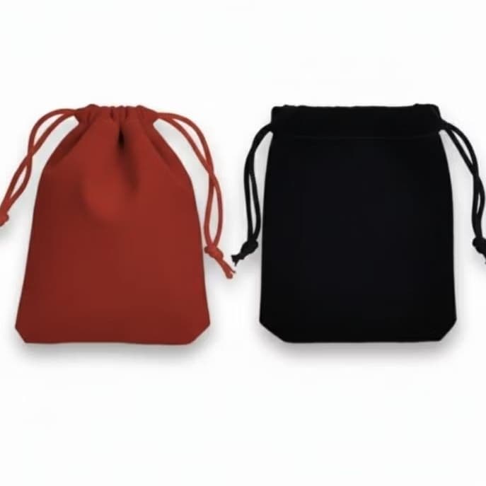Kit Com Ate 10 Saquinhos De Veludo Premium Tamanho 13x18 P/ Joias Bijuterias Anéis Brincos Presentes.