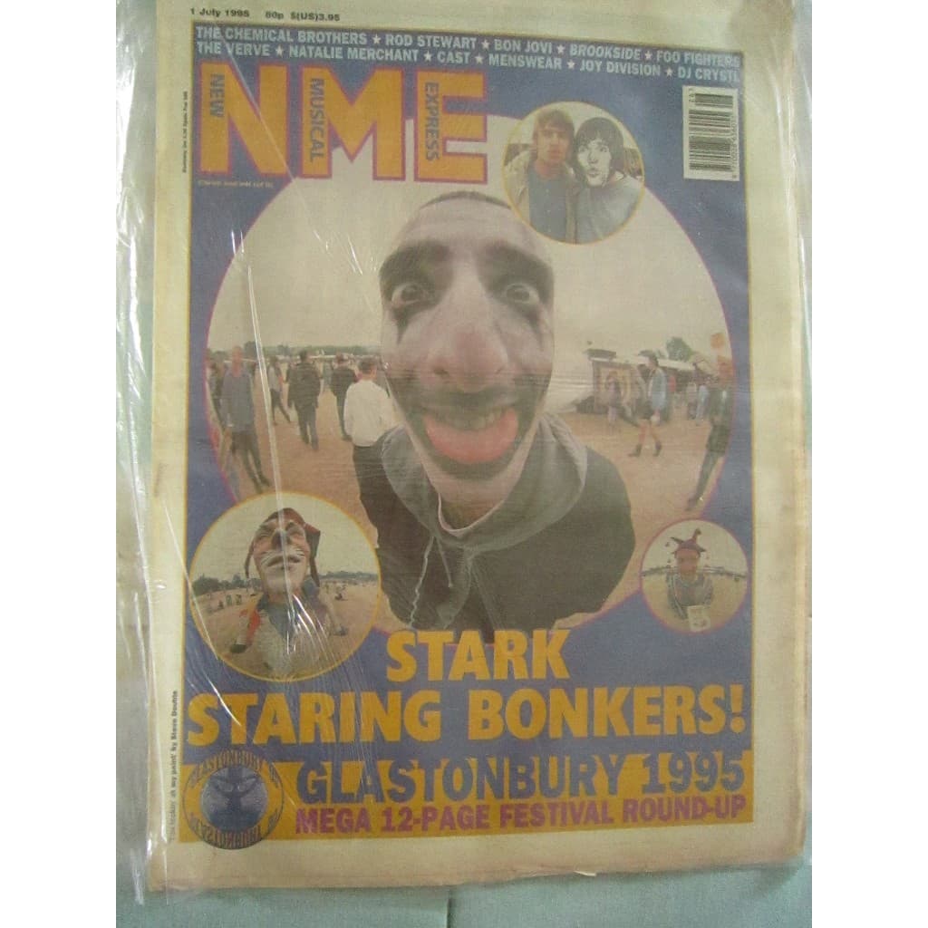 Revista Nme New Musical Express 01-07-1995 - Joy Division