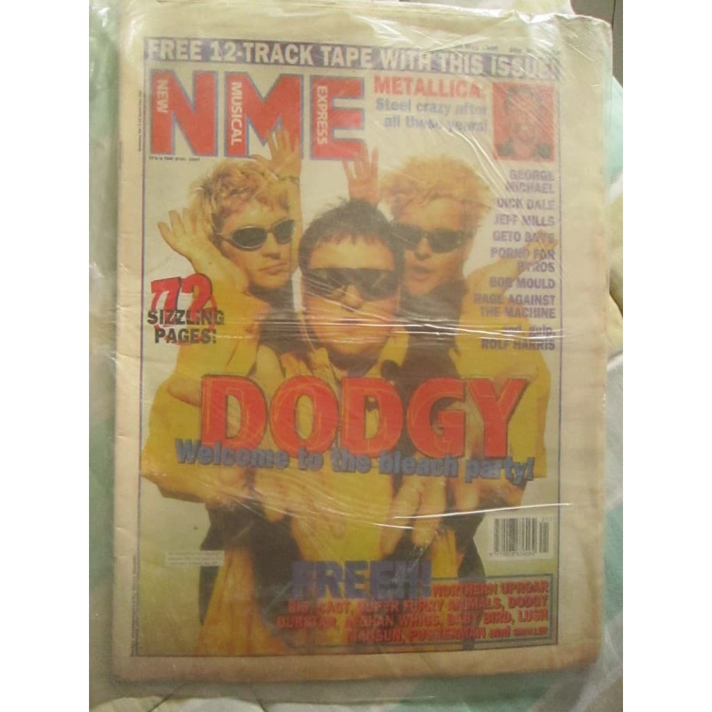 Revista Nme New Musical Express 25-05-1996 - Metalica