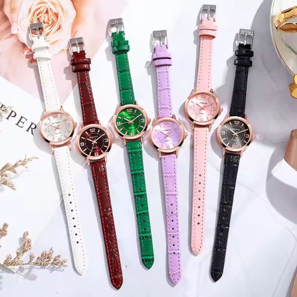 Kit UN Relógio Femininos Lindas Todas As Cores Modelo Novo Preço do Atacado baratoooo