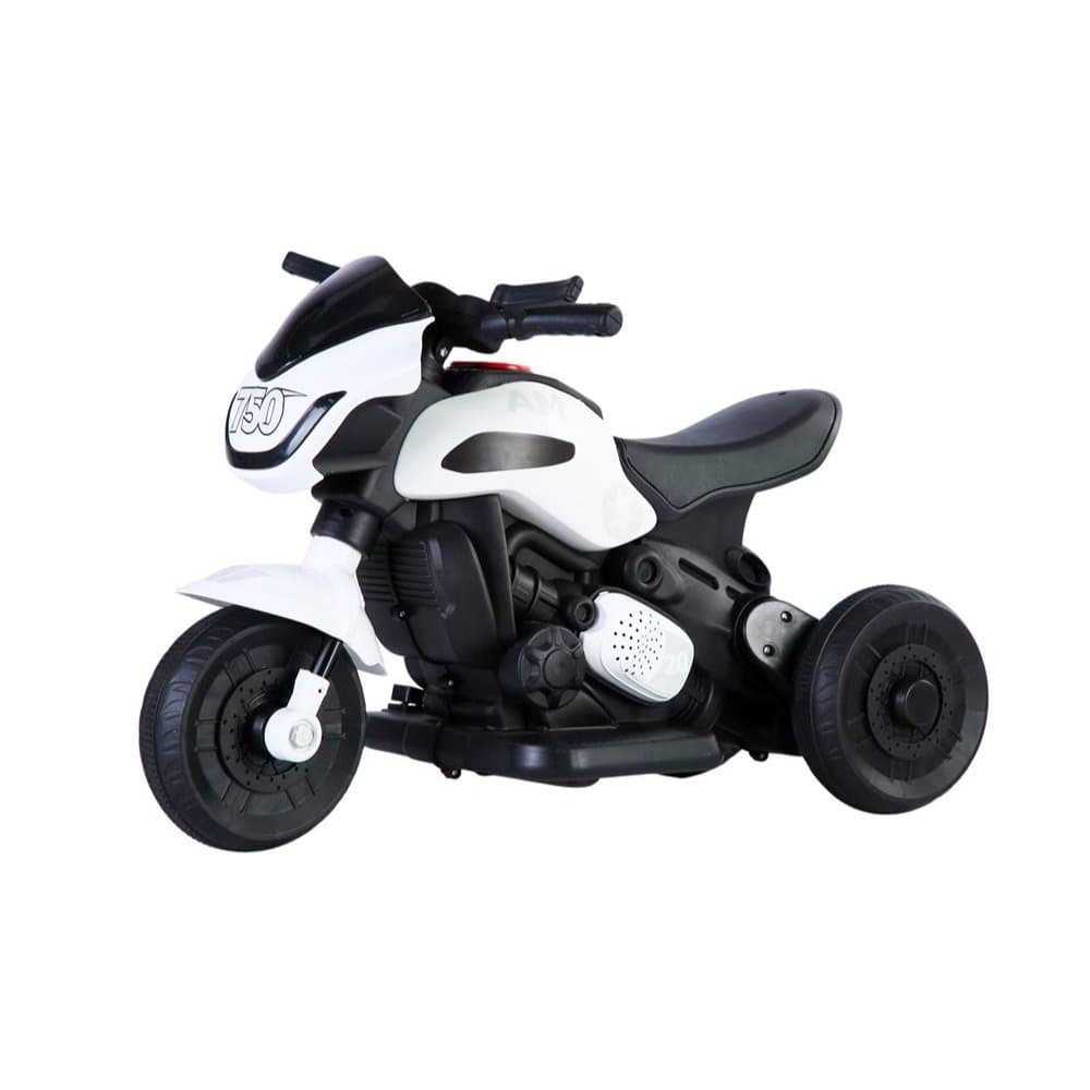 Moto Elétrica Infantil 6V - Branca
