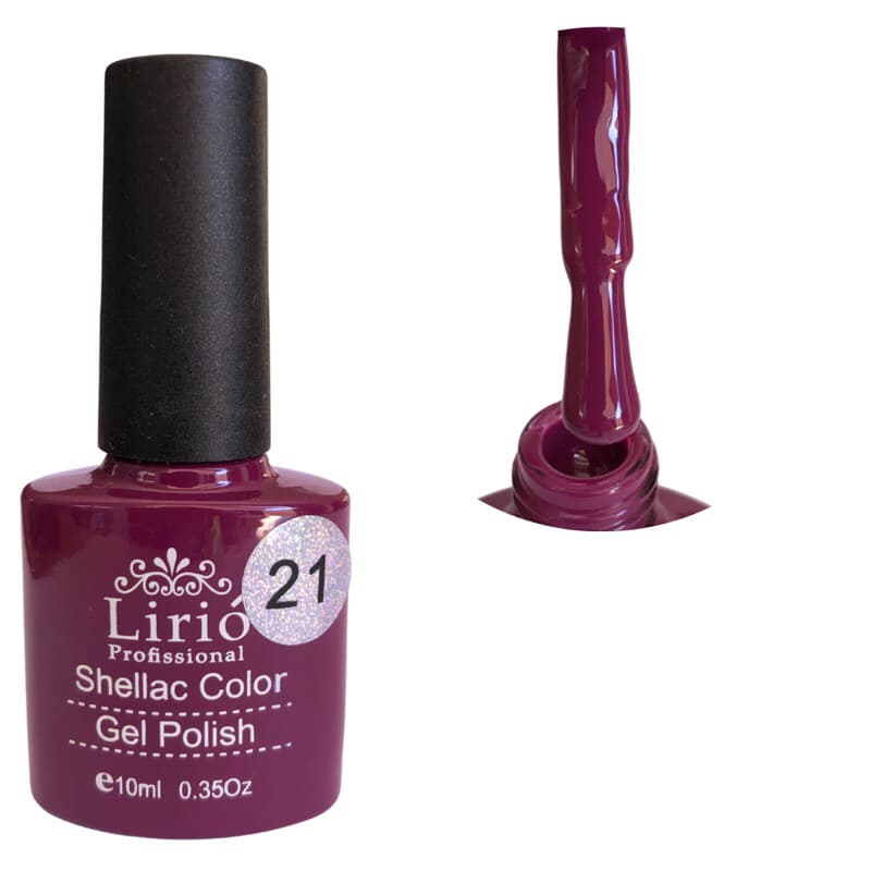 Esmalte em Gel Lirio 10 ml 1 unidade Led Uv para unhas Artificiais e Esmaltação em Gel