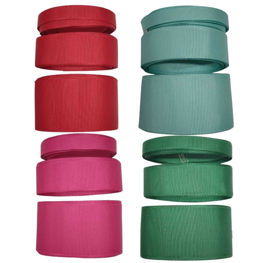 Kit Fitas Gorgorão (10mm, 22mm, 38mm) - Cores Vivas e Firmes