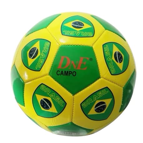 kit1/2/3/4/5 Bola de Futebol Campo  Tamanho Oficia Numero 5- estampa do Brasil