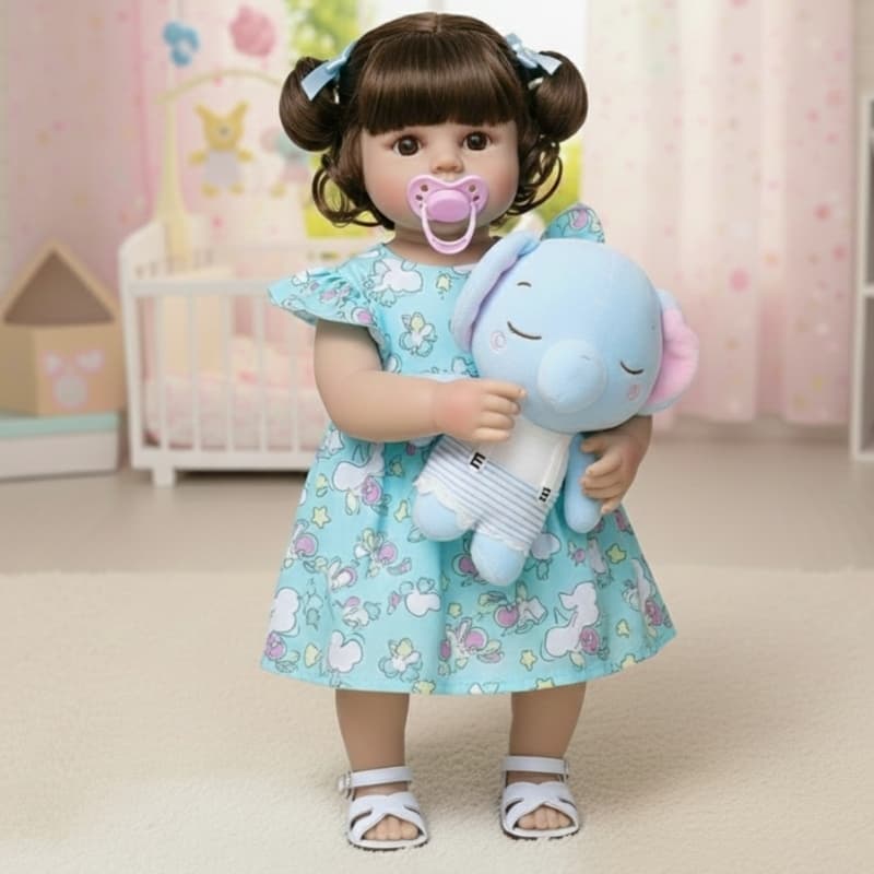 Boneca Reborn Bebê Realista New Happy