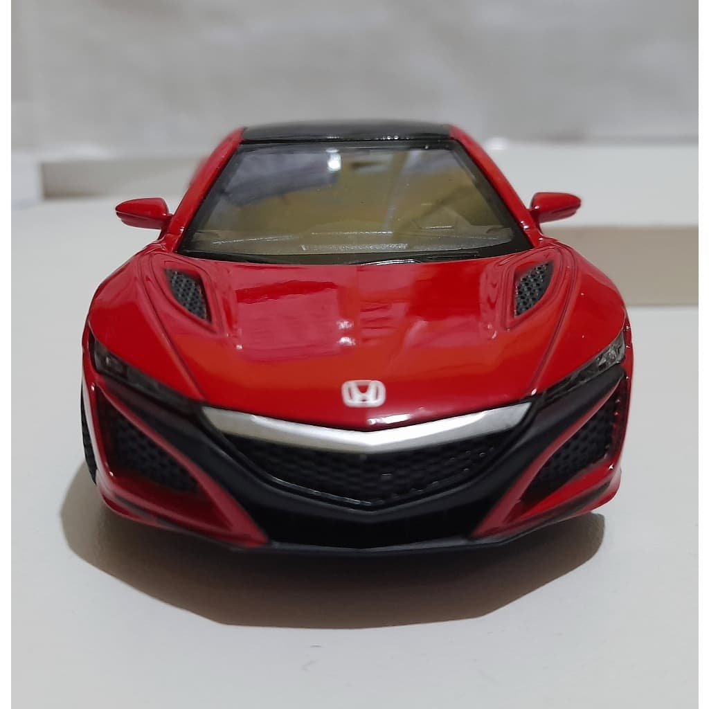 Miniatura Honda NSX Vermelha 1:36 RMZ Metal e Fricção.