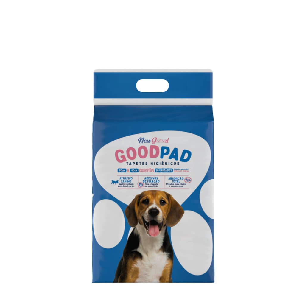 Tapete higiênico para cães - 80x60 - 30 unidades GoodPad