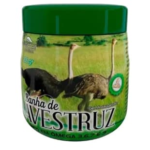 01 Gel Massagem Banha de Avestruz - Alívio de Dores Musculares - Nectar Cosméticos 200g