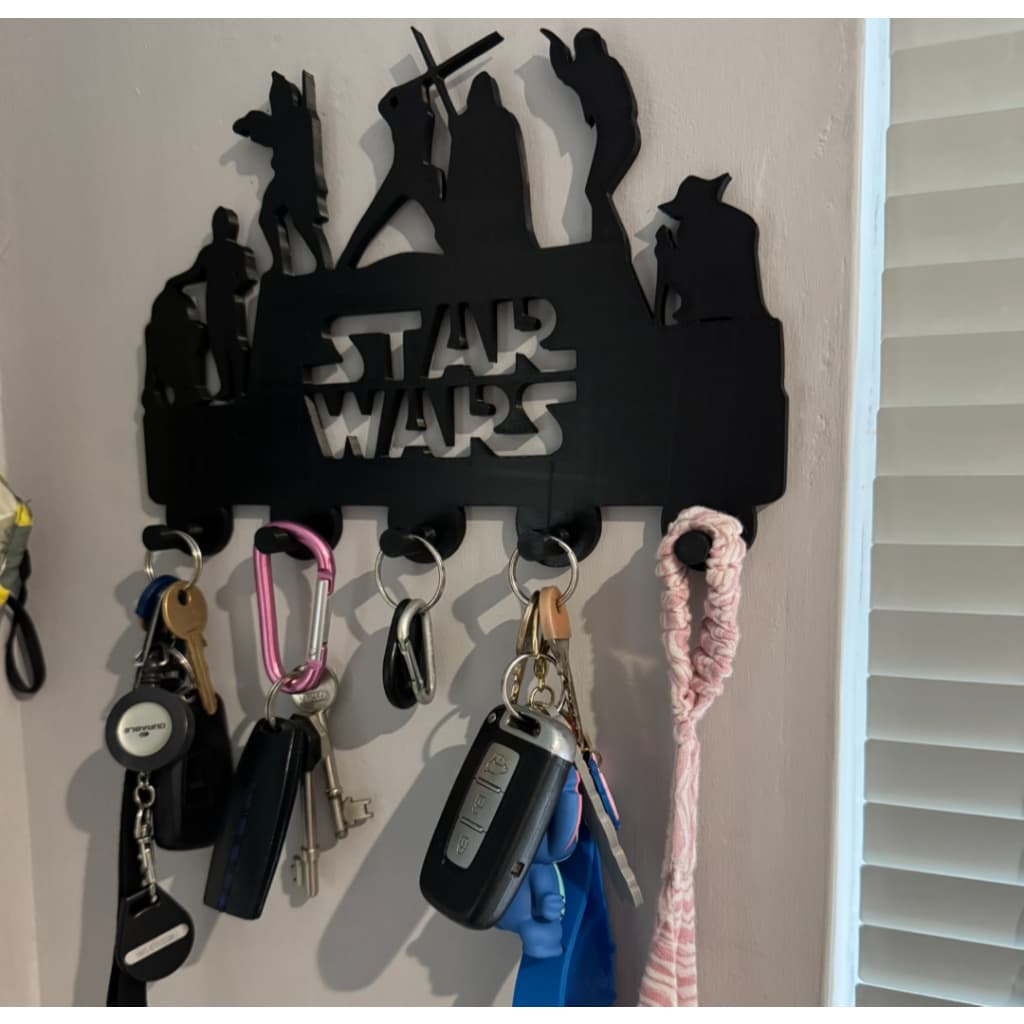 Porta Suporte de Chaves Star Wars — para até 5 chaves