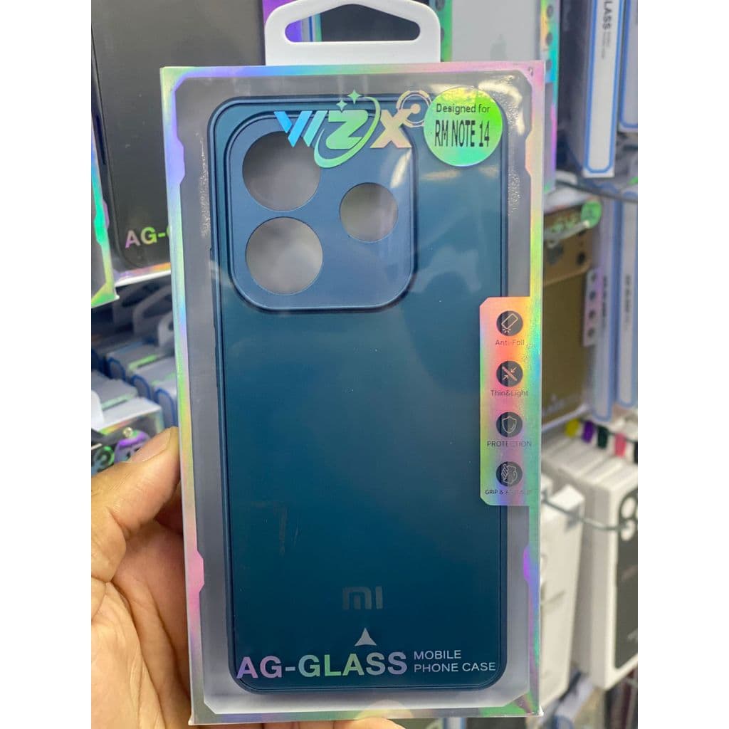 CAPA CASE CAPINHA PREMIUM P/XIAOMI REDMI NOTE AVELUDADA POR DENTRO AG_GLASS PHONE CASE